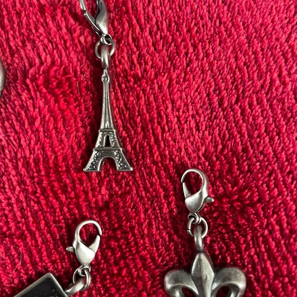 Parisian Iconic Silver Charm Set - Picture 2 of 3